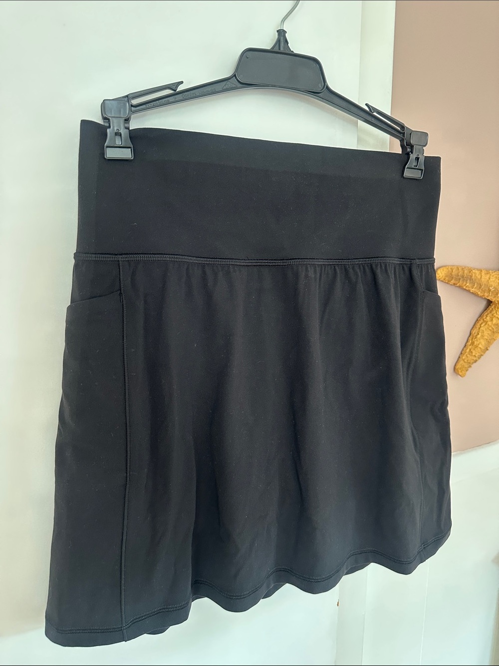 Athleta Black Active Skort with Side Pockets